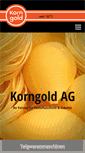 Mobile Screenshot of korngold.ch
